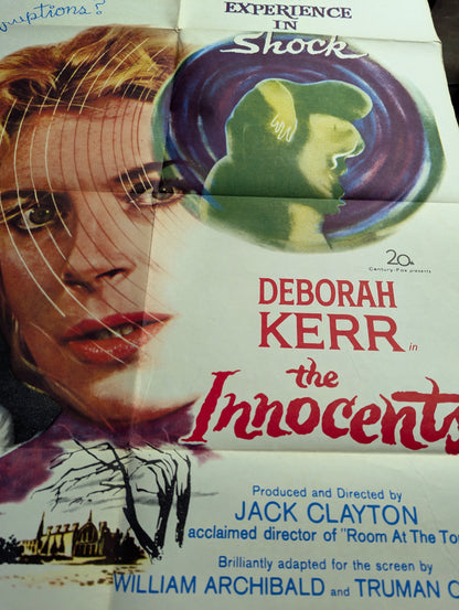 The Innocents (1961) Original Folded One Sheet Movie Poster - view 6