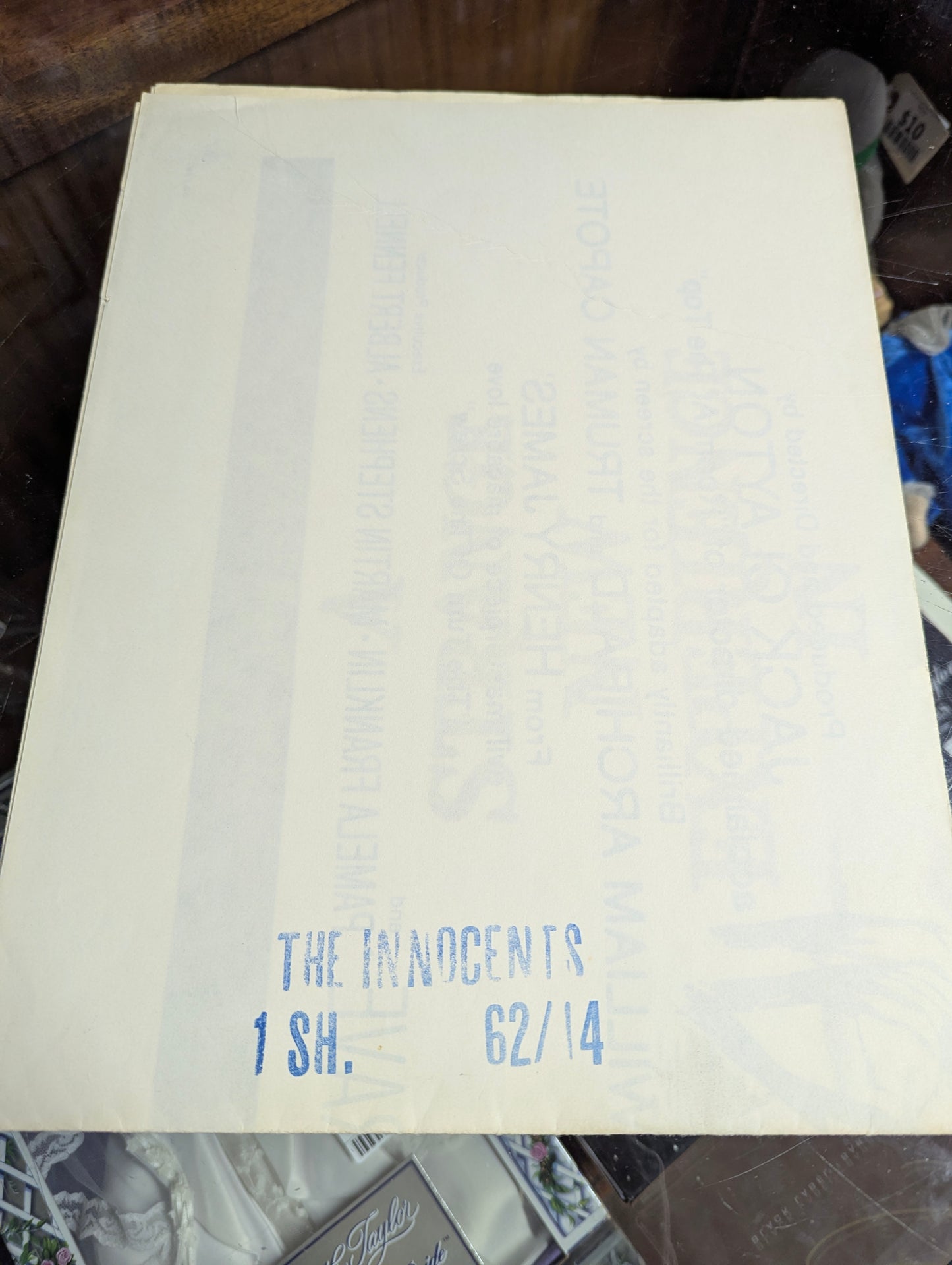 The Innocents (1961) Original Folded One Sheet Movie Poster - view 8