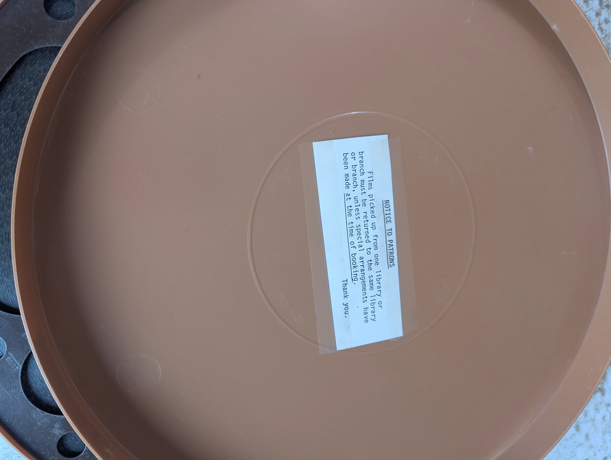 "The Iron Mask" Part 2 Film on 12" Reel in Plastic Film Canister 16mm - view 5