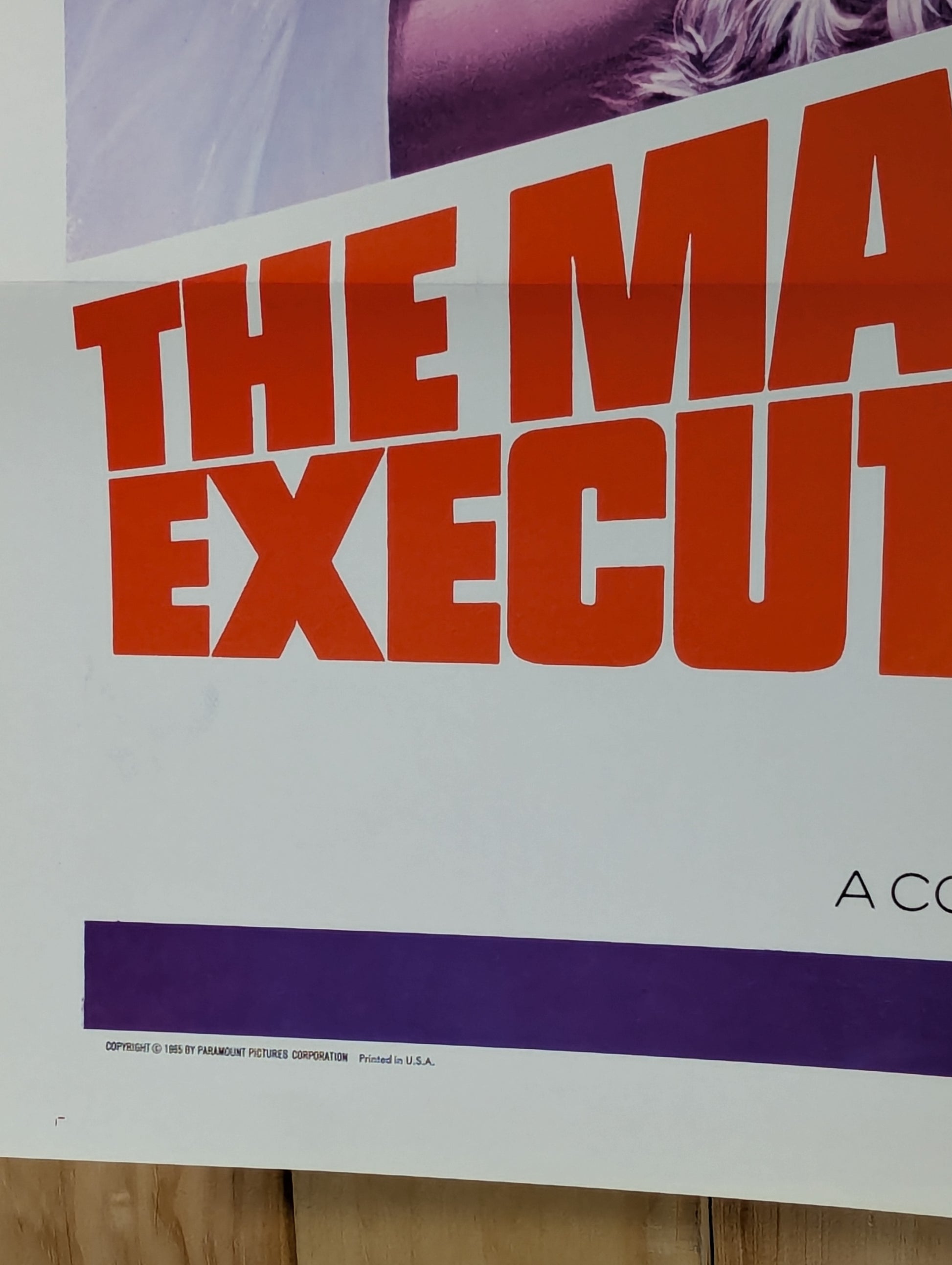 The Mad Executioners (1962) Original Folded One Sheet Movie Poster - view 7