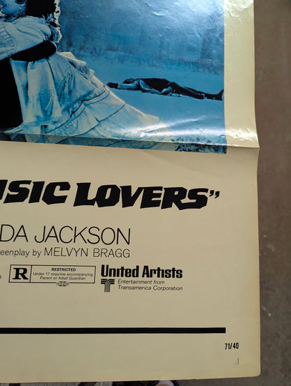 The Music Lovers (1970) Original Folded One Sheet Movie Poster - view 3