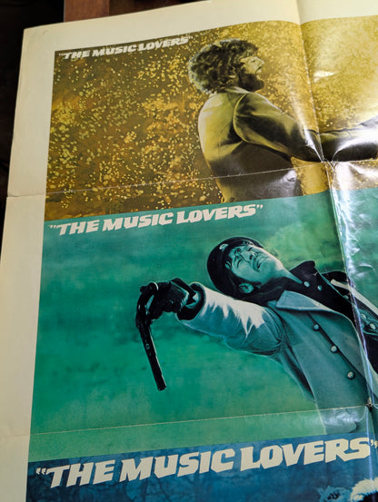 The Music Lovers (1970) Original Folded One Sheet Movie Poster - view 6
