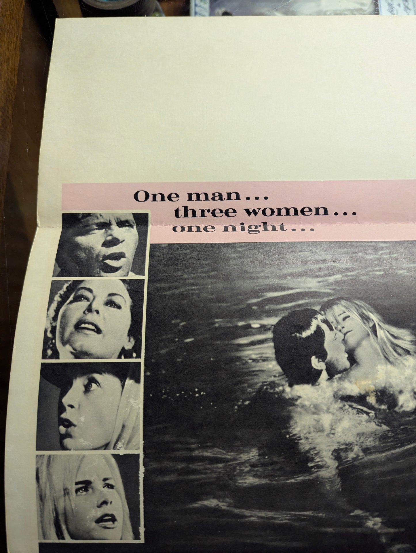 The Night of the Iguana (1964) Original Folded Window Card Movie Poster - view 4