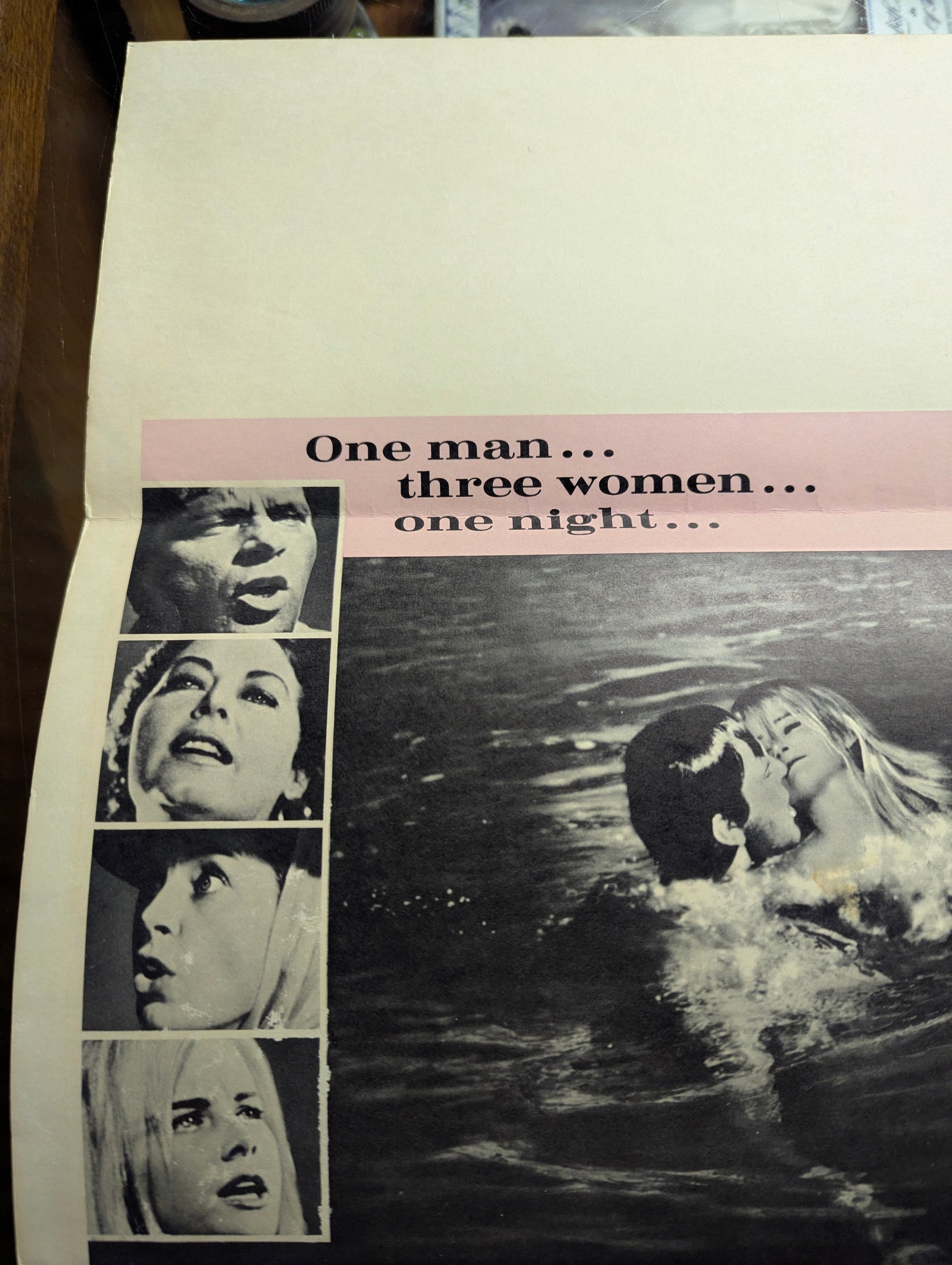 The Night of the Iguana (1964) Original Folded Window Card Movie Poster - view 4