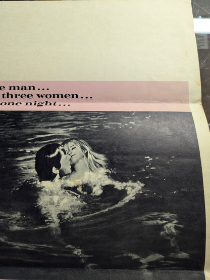 The Night of the Iguana (1964) Original Folded Window Card Movie Poster - view 5