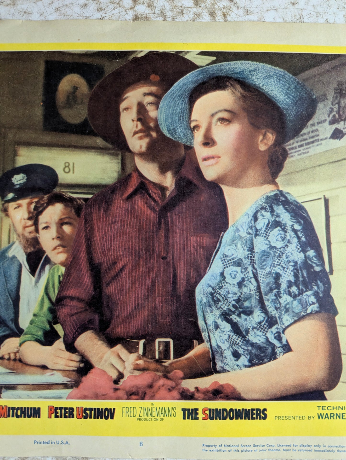 The Sundowners #8 (1960) Original Lobby Card Movie Memorabilia. - view 3