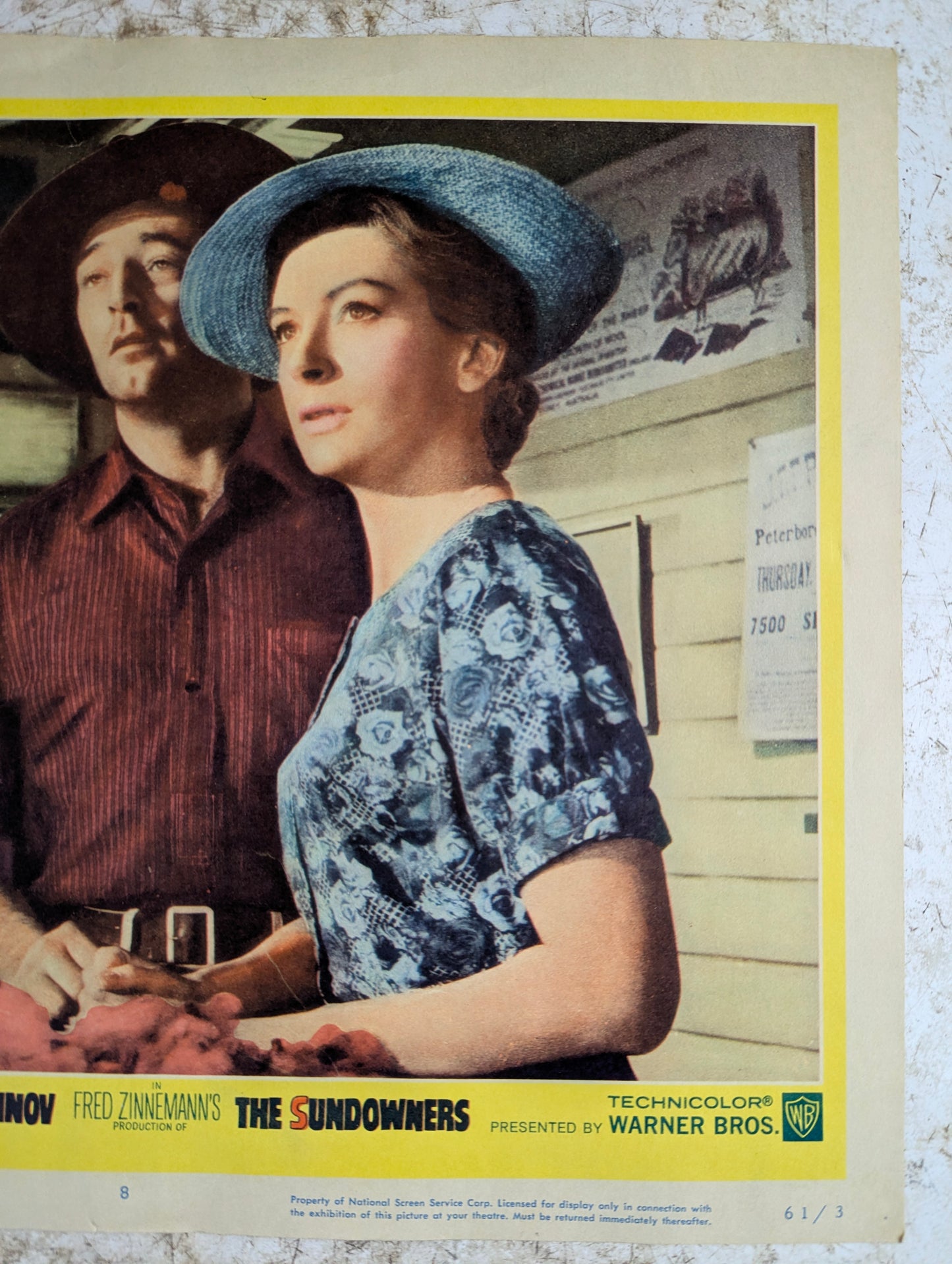 The Sundowners #8 (1960) Original Lobby Card Movie Memorabilia. - view 4
