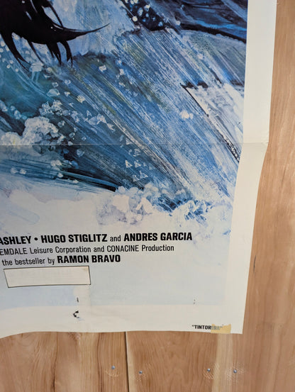 Tintorera (1977) Original Folded One Sheet Movie Poster - view 5