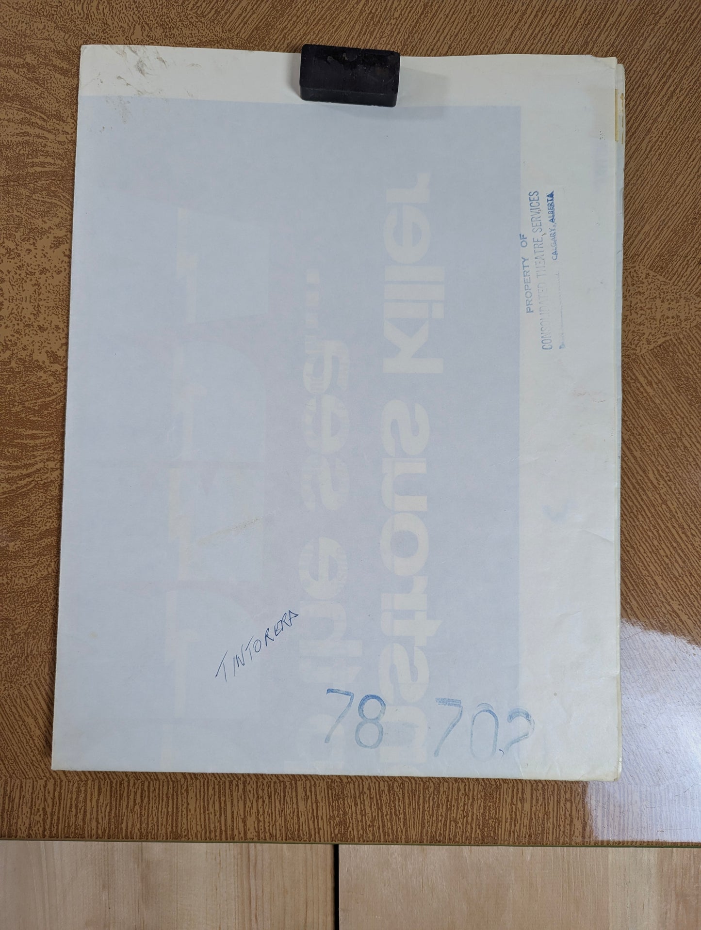 Tintorera (1977) Original Folded One Sheet Movie Poster - view 9