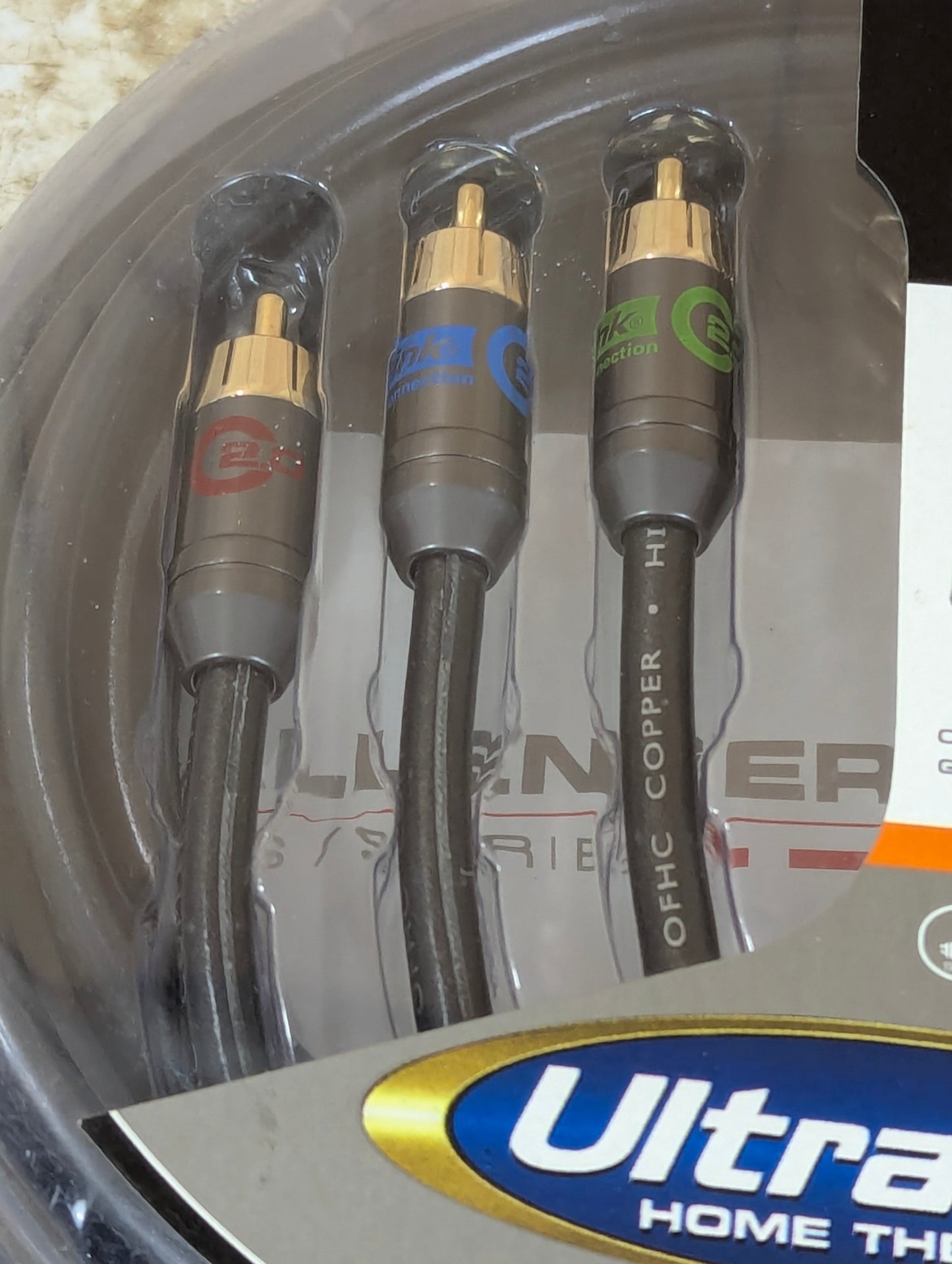 Ultralink Challenger 2 Series Component Video Cable  2M - New Old Stock - view 3