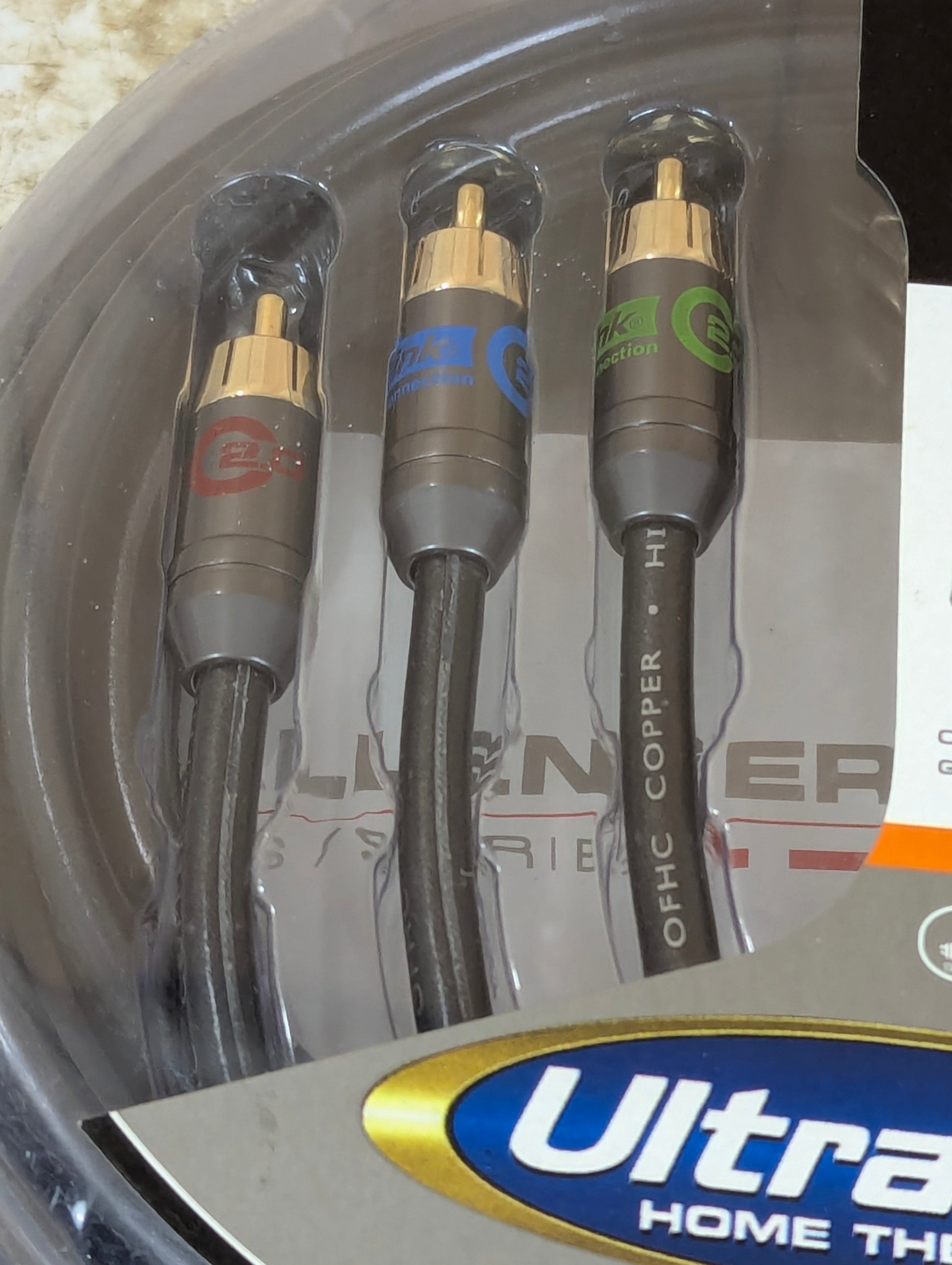 Ultralink Challenger 2 Series Component Video Cable  2M - New Old Stock - view 3