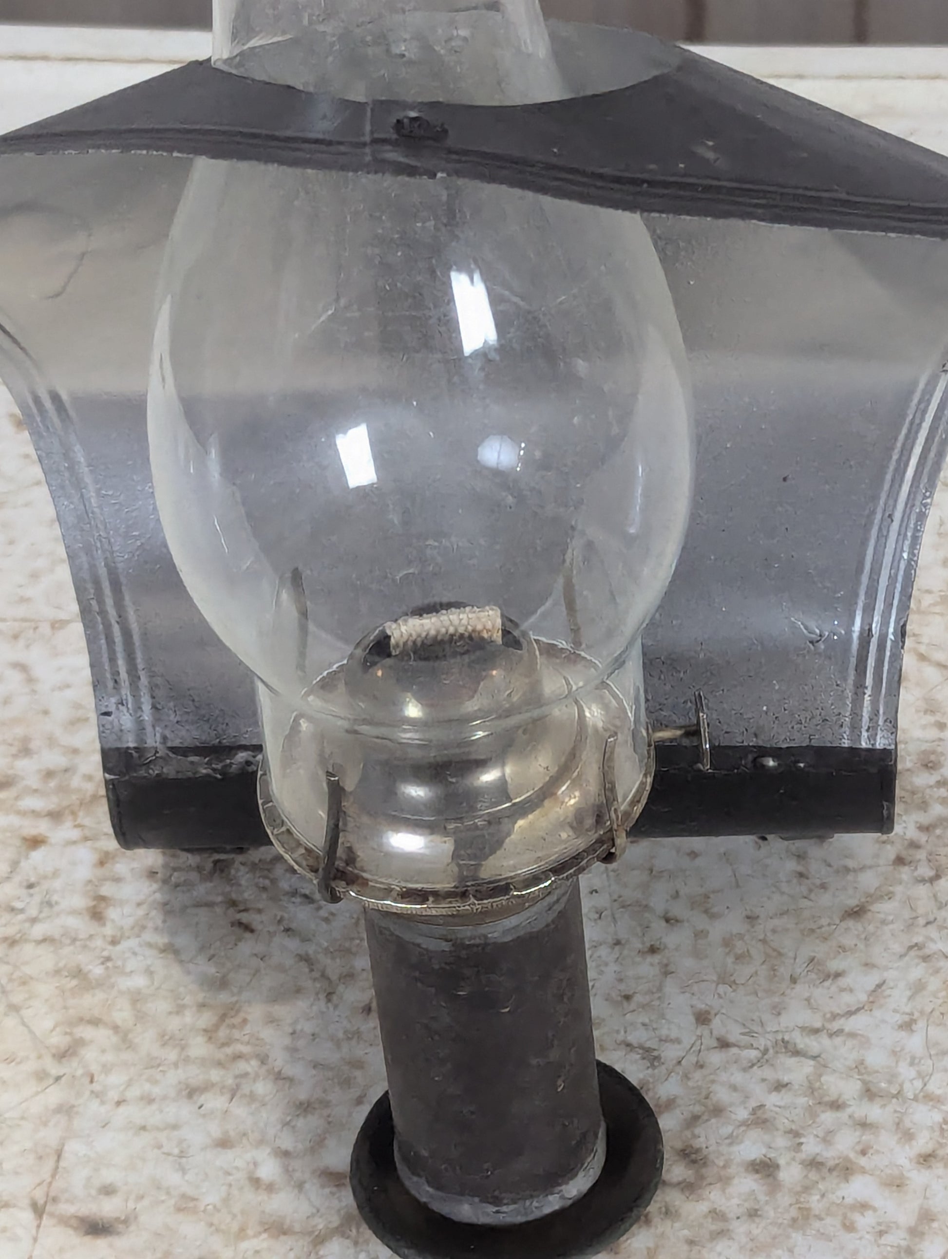 Unique Oil Lamp with Reflector - view 4