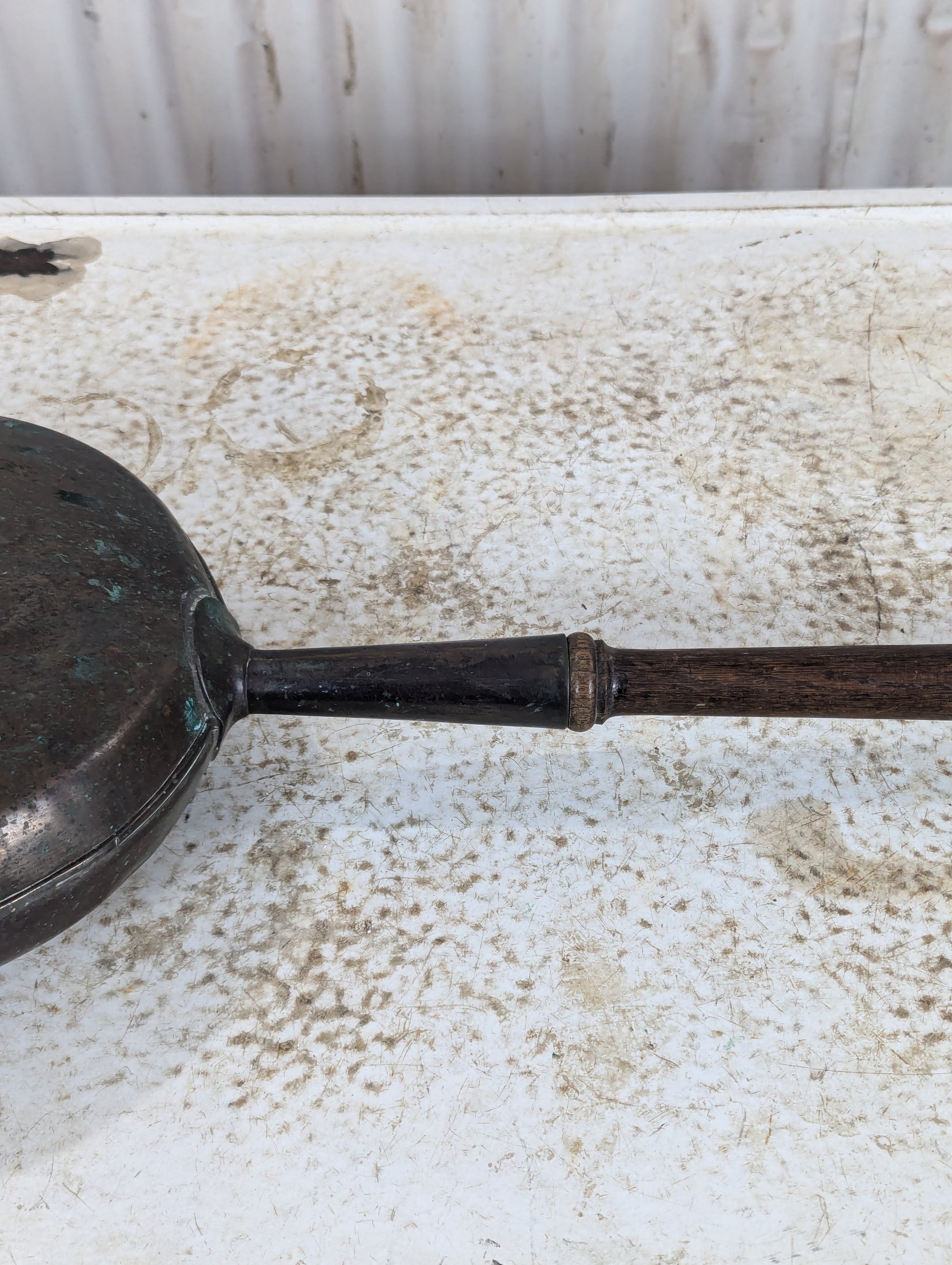 Victorian Copper Bed Warmer - view 5