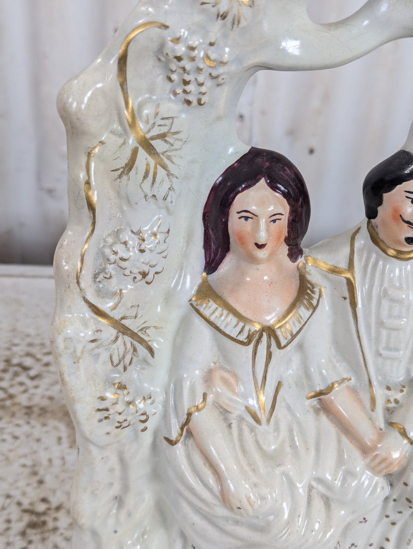 Victorian Staffordshire Wedding Couple - view 3