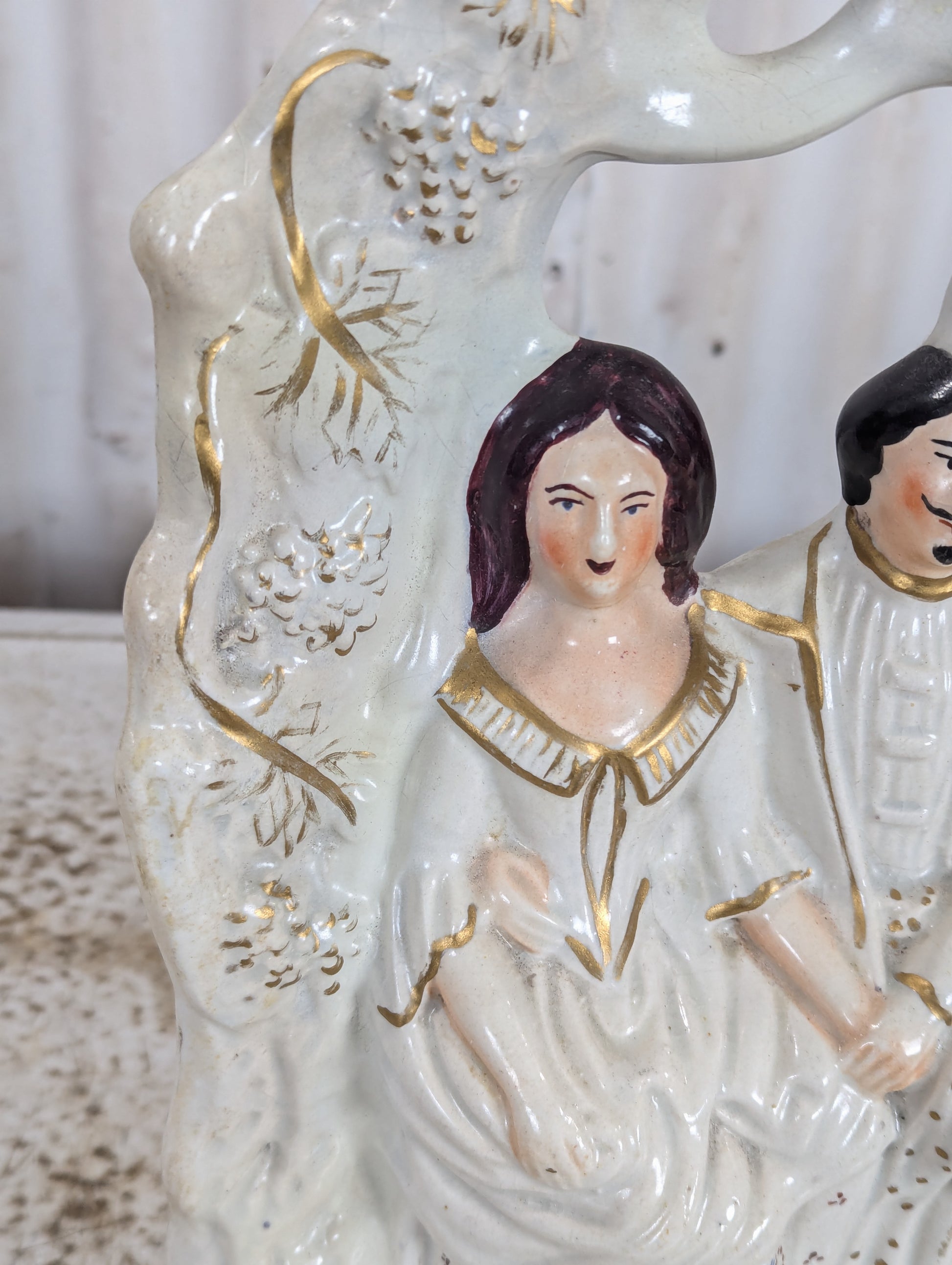 Victorian Staffordshire Wedding Couple - view 3