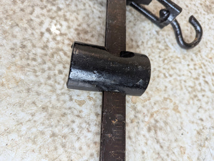 Vintage 100 lb Hanging Balance Beam Scale - view 4