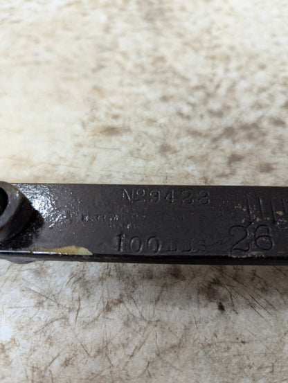 Vintage 100 lb Hanging Balance Beam Scale - view 6