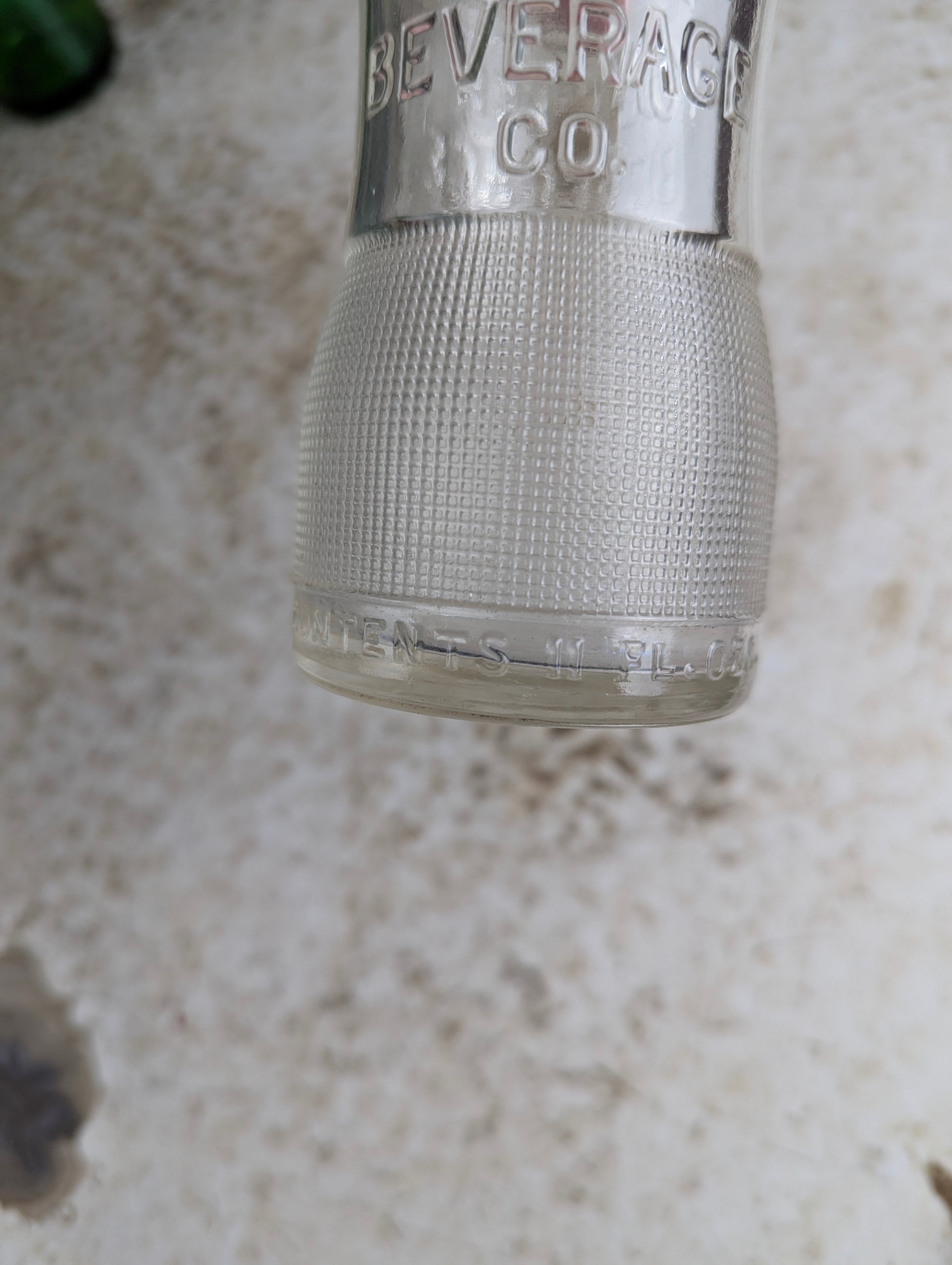 Vintage 11oz Better Beverage Co. Clear Glass Soda Bottle - view 4