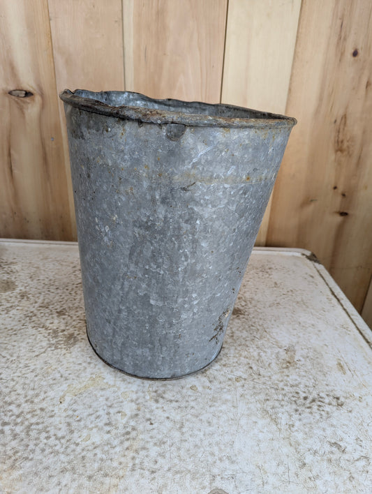 Vintage 12" Metal Sap Bucket