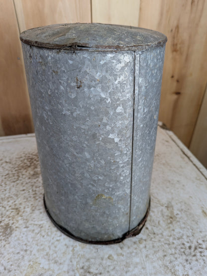 Vintage 12" Metal Sap Bucket - view 3