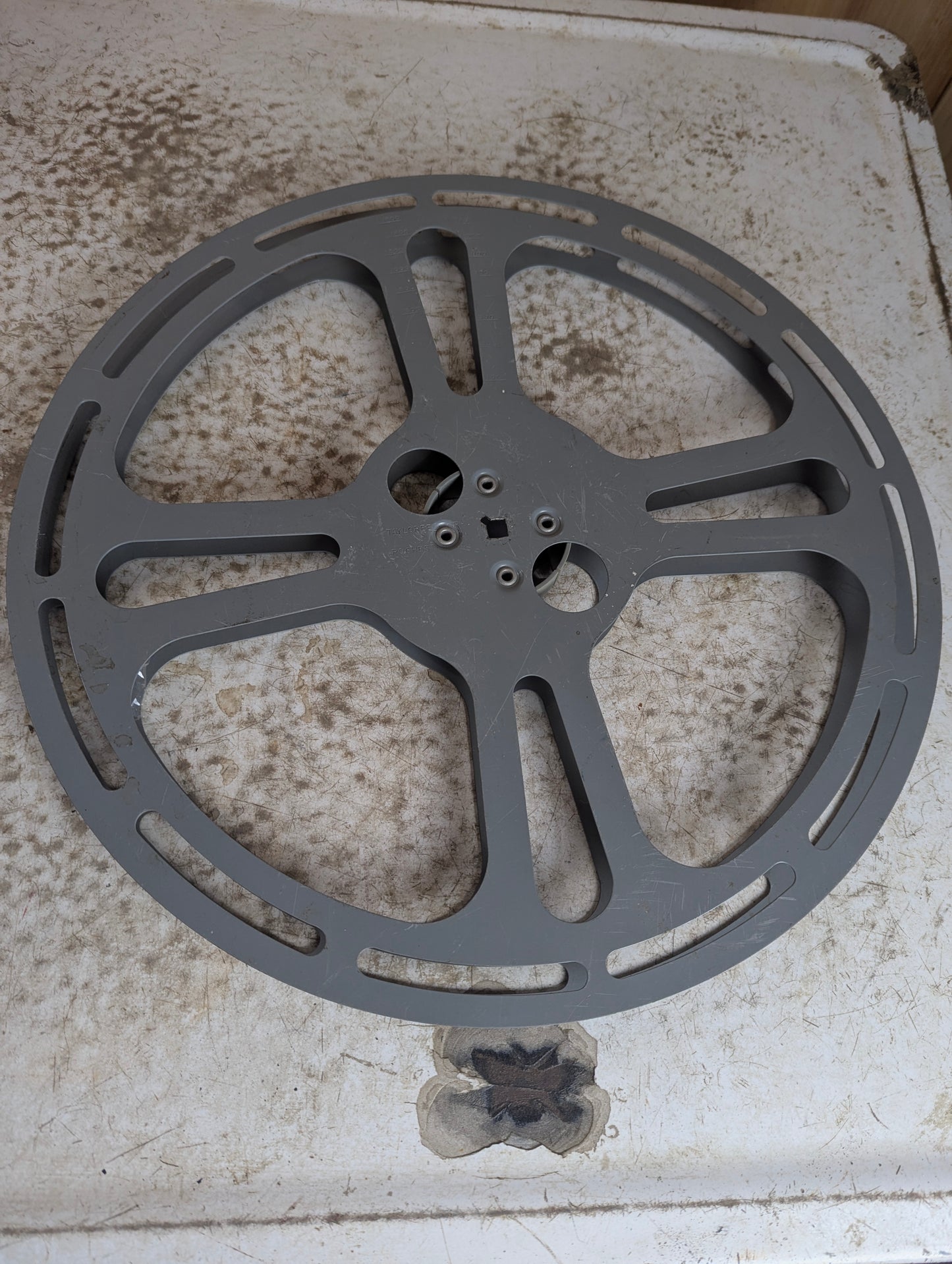 Vintage 15" Film Aluminum Reel 16 mm - view 4