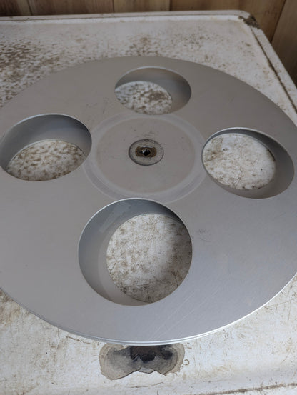 Vintage 15" Film Aluminum Split Reel 16 mm - view 3