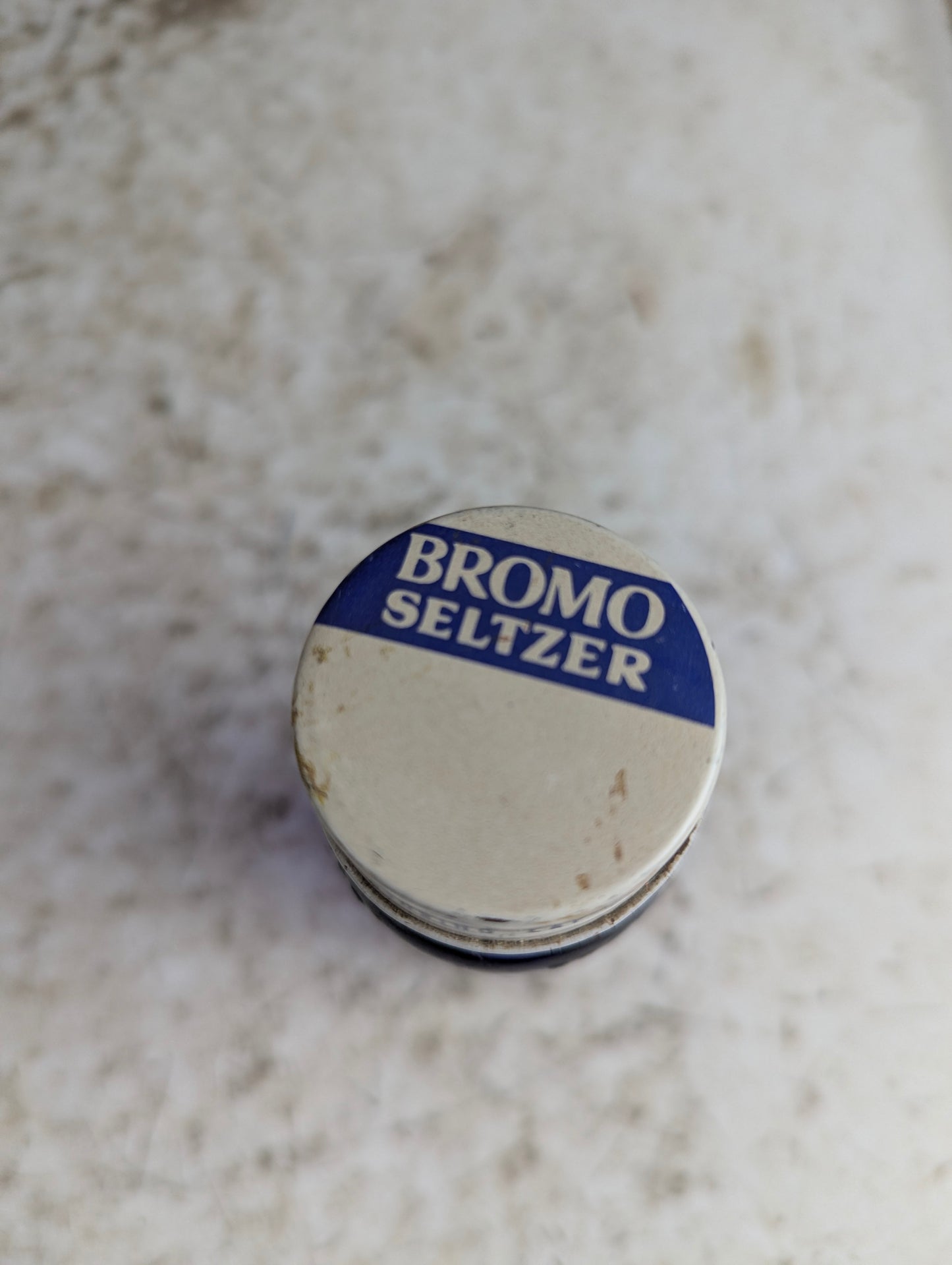 Vintage #18 Cobalt Blue Bormo Seltzer Bottle - view 2