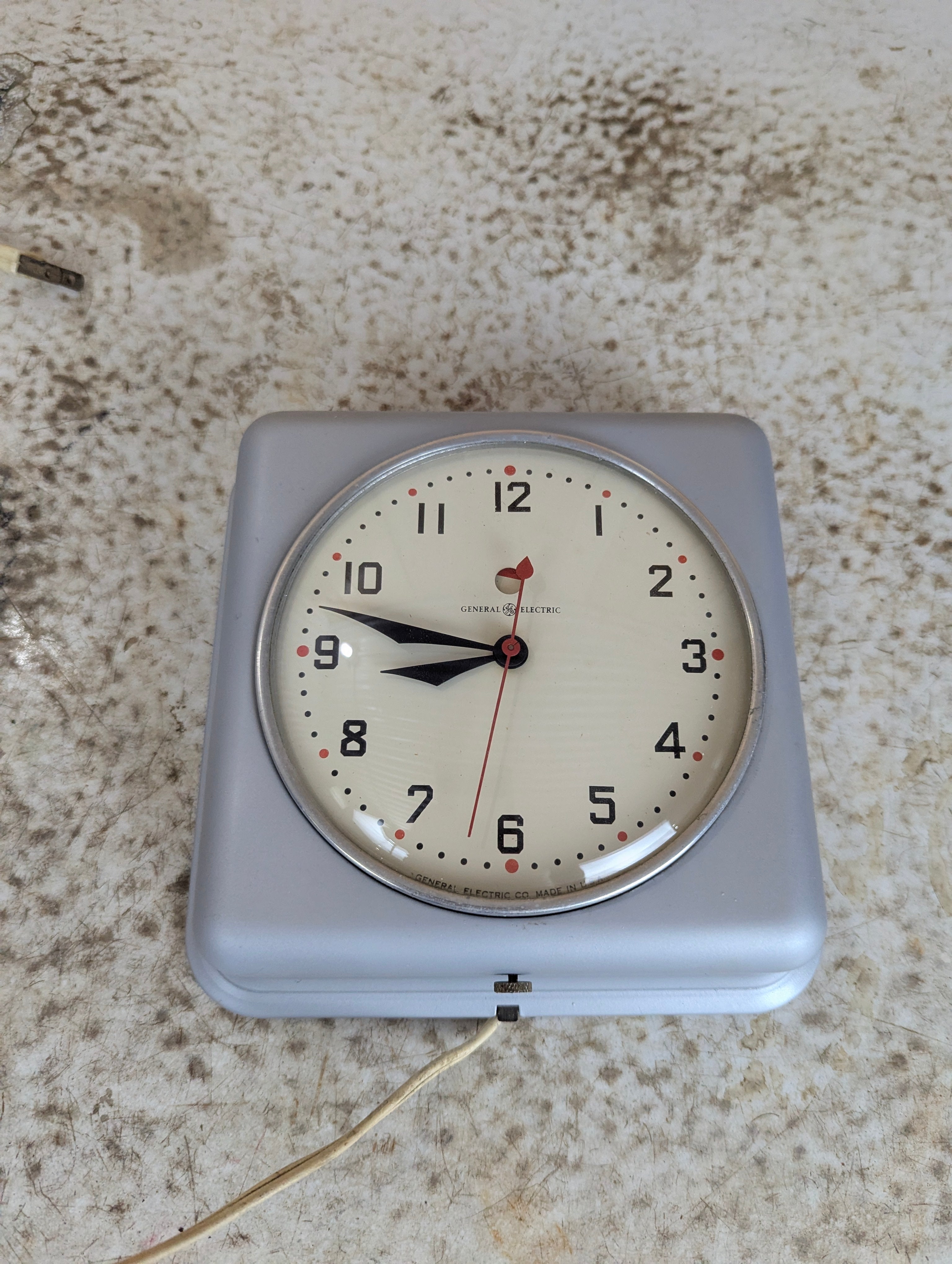 Vintage 1940's General Electric Wall Clock Model 2H08 – KG Novelties