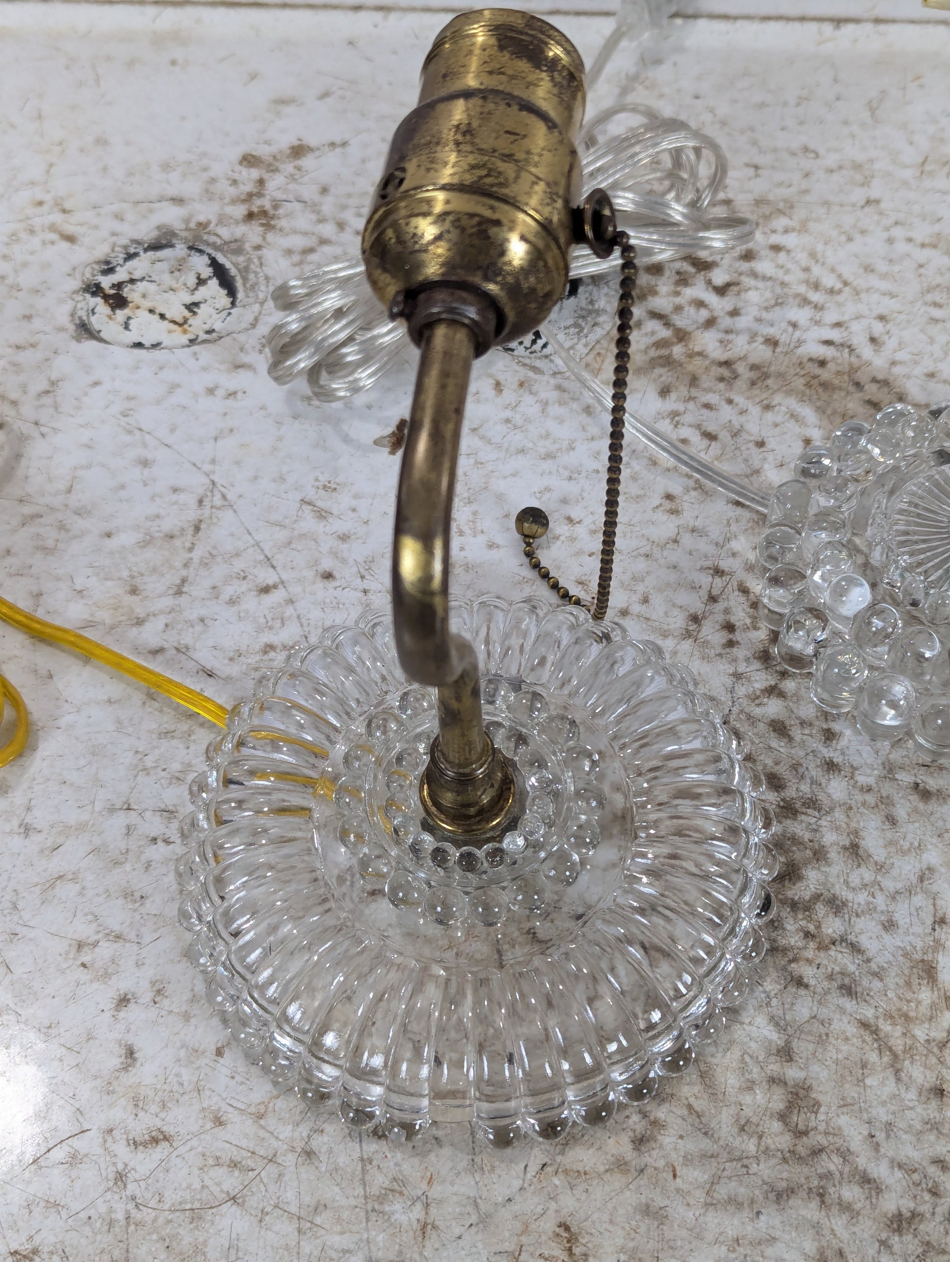 Vintage 1940’s Wall Sconces - view 2