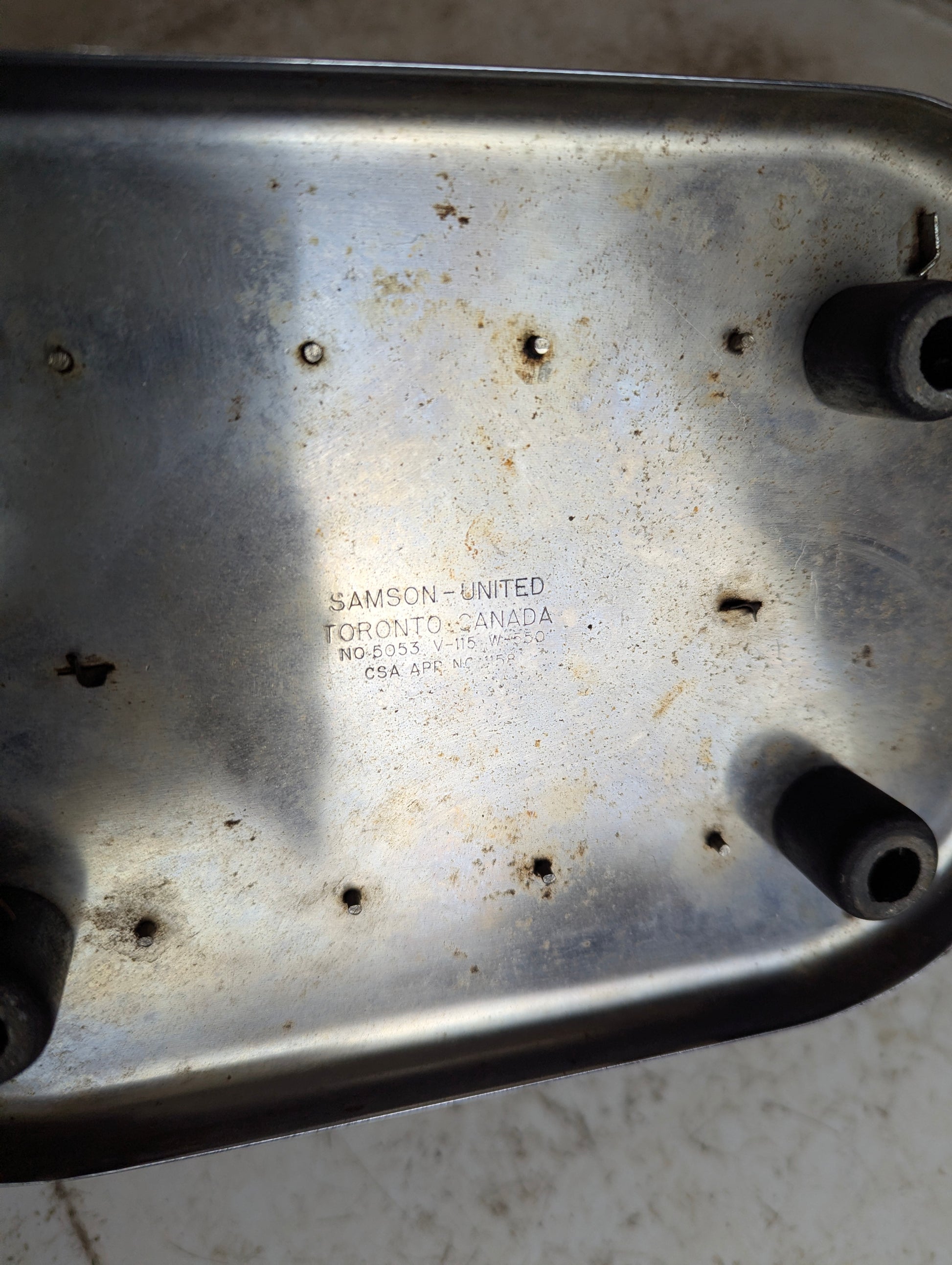 Vintage 1940s Samson 2-Slice Manual Flip-Down Toaster - Works - view 4