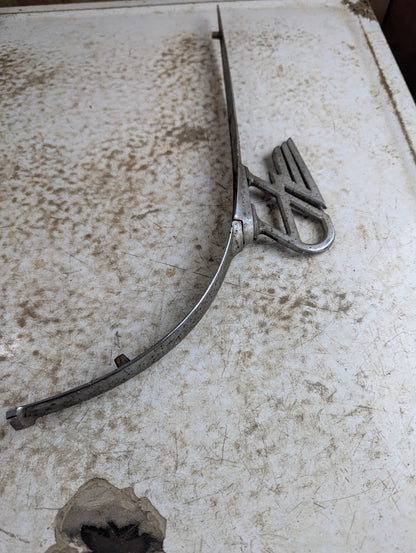 Vintage 1947-67 Austin A40 "Flying A" Hood Ornament and Trim #7'2953'6