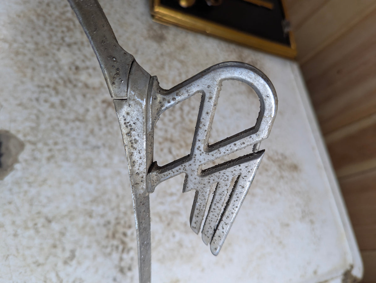Vintage 1947-67 Austin A40 "Flying A" Hood Ornament and Trim #7'2953'6 - view 2