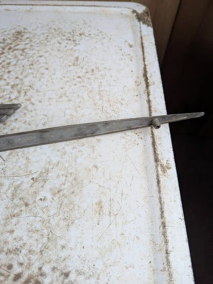 Vintage 1947-67 Austin A40 "Flying A" Hood Ornament and Trim #7'2953'6 - view 5