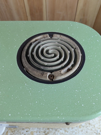 Vintage 1950s Sunshine Electric Tabletop 2-Burner Stove - view 4