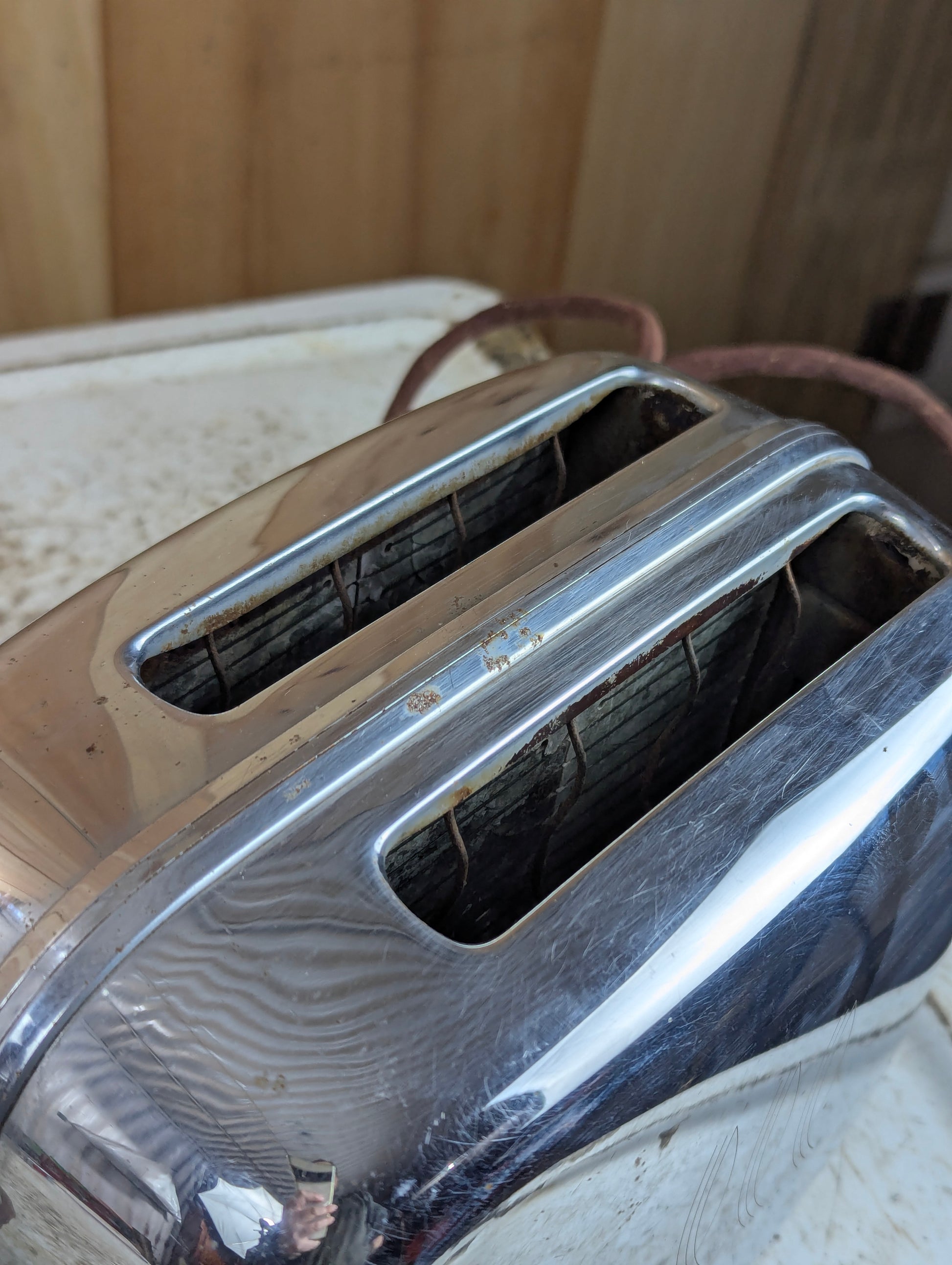 Vintage 1950s Toastmaster 1B14 Electric Toaster - Working - view 6