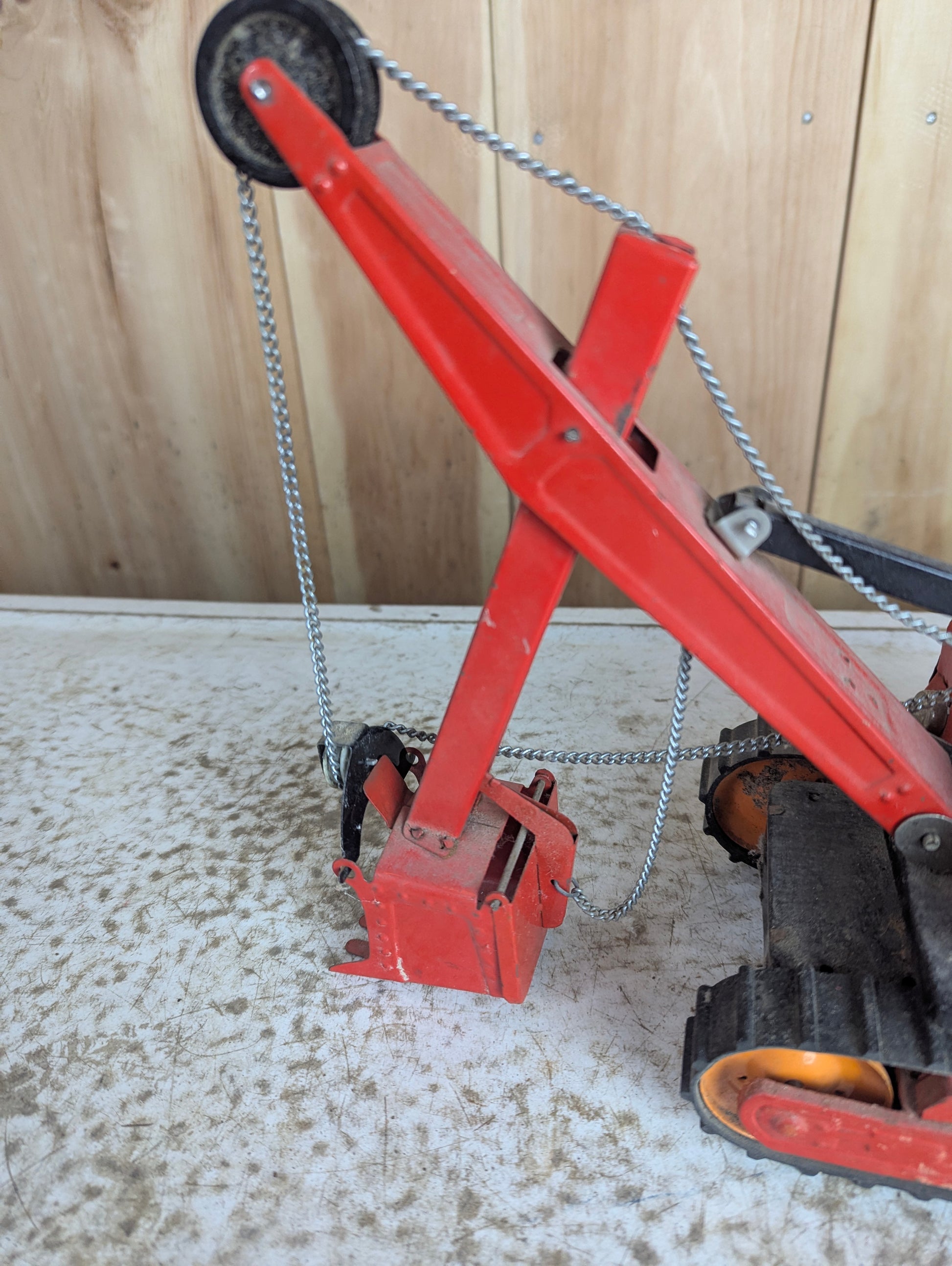 Vintage 1960s Alps K25 Power Shovel Toy - view 4