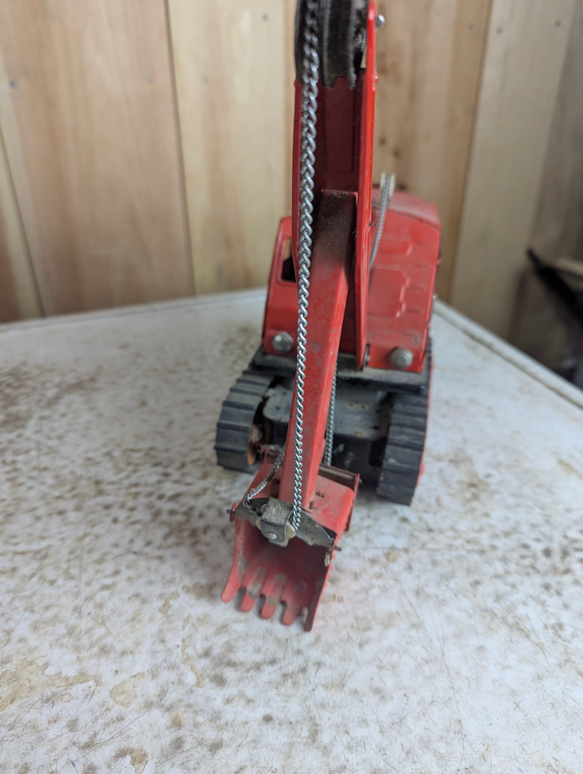 Vintage 1960s Alps K25 Power Shovel Toy - view 5