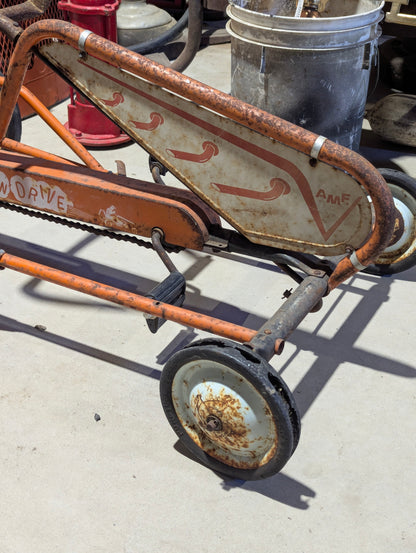 Vintage 1960s AMC Chain Driven Pedal Cart - view 2