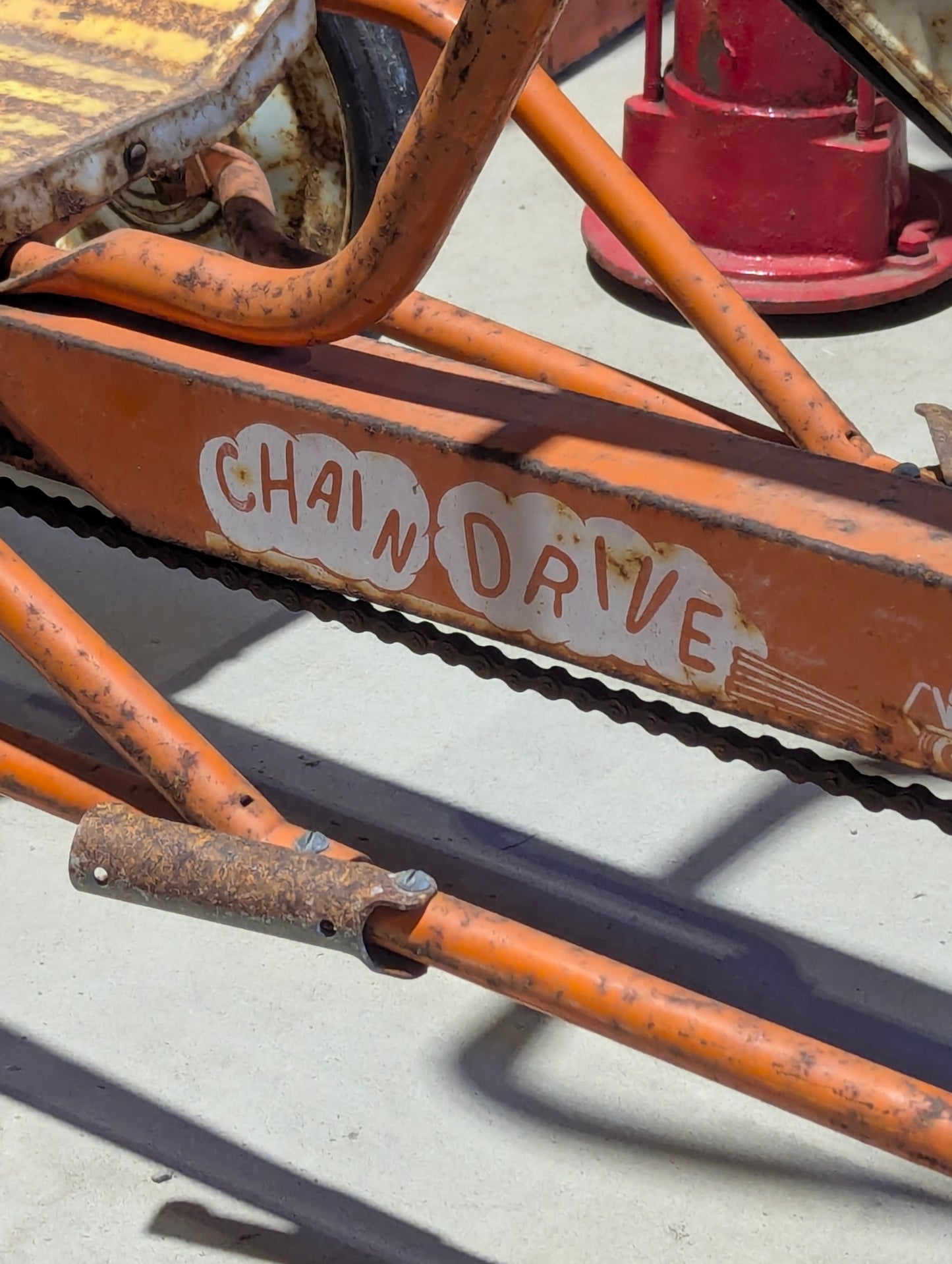 Vintage 1960s AMC Chain Driven Pedal Cart - view 3