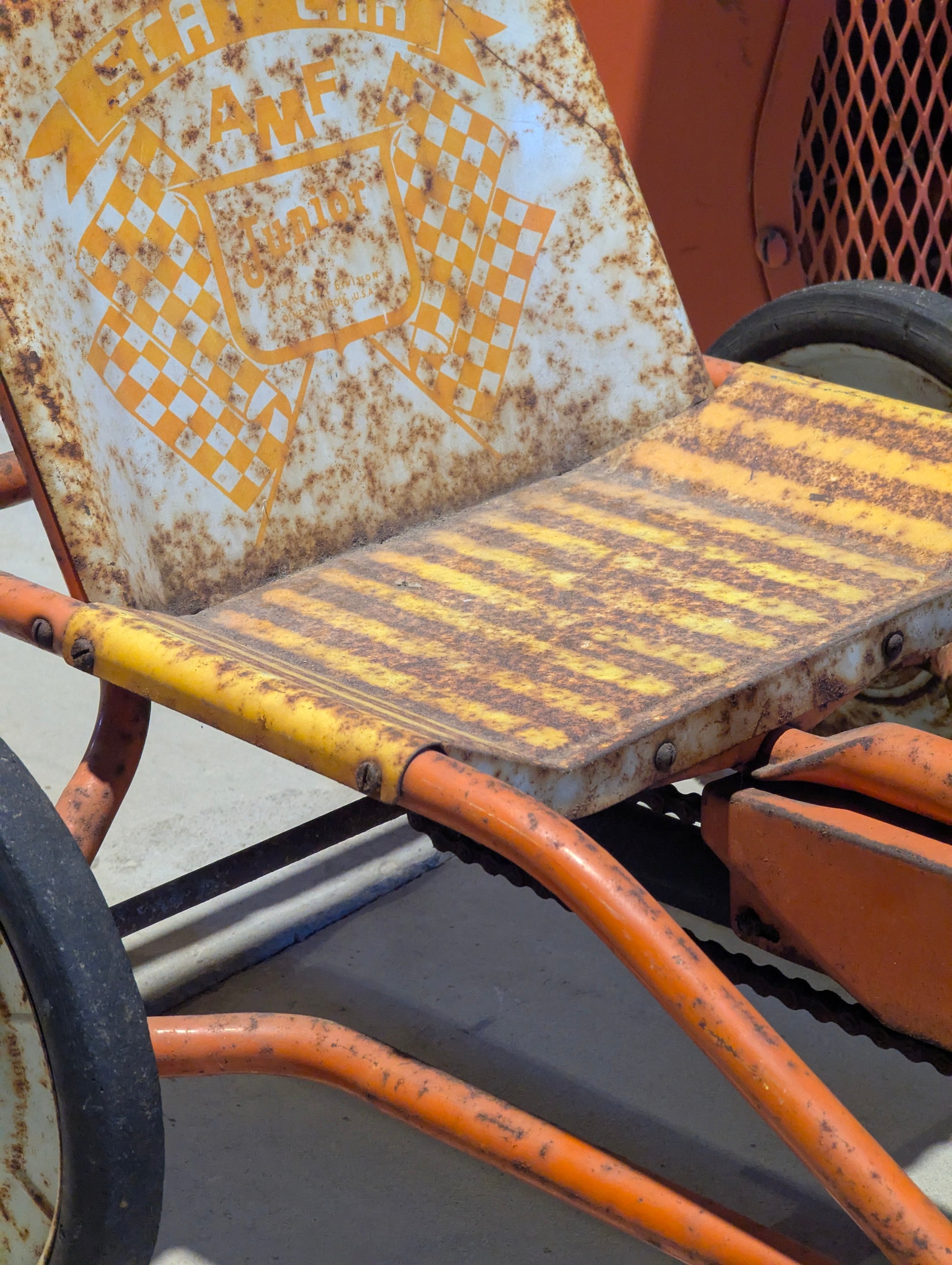 Vintage 1960s AMC Chain Driven Pedal Cart - view 4