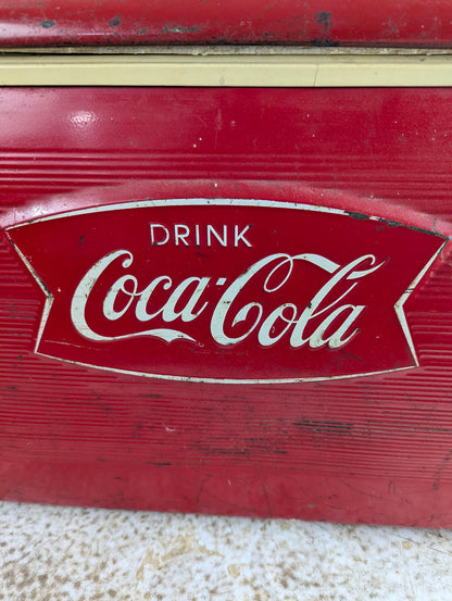 Vintage 1960s Coca-Cola Chest Cooler - view 2
