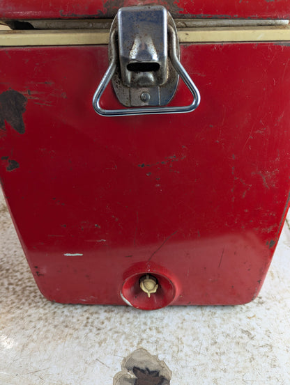 Vintage 1960s Coca-Cola Chest Cooler - view 6