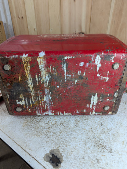 Vintage 1960s Coca-Cola Chest Cooler - view 9