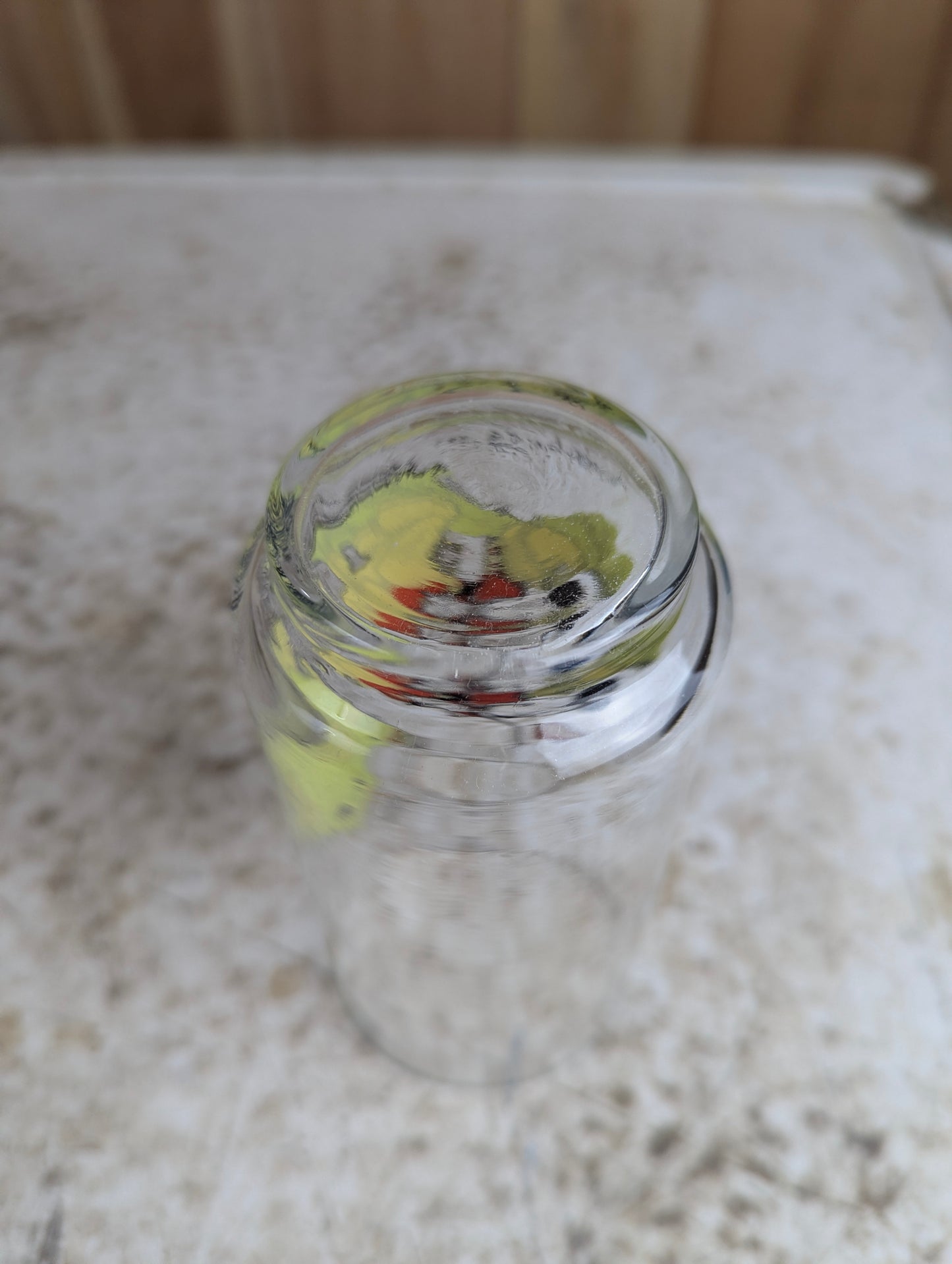 Vintage 1970s Mickey Mouse Fishing Collectible Glass - view 4