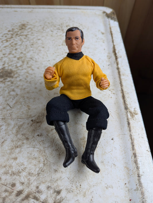 Vintage 1974 Mego Star Trek Captain Kirk Action Figure