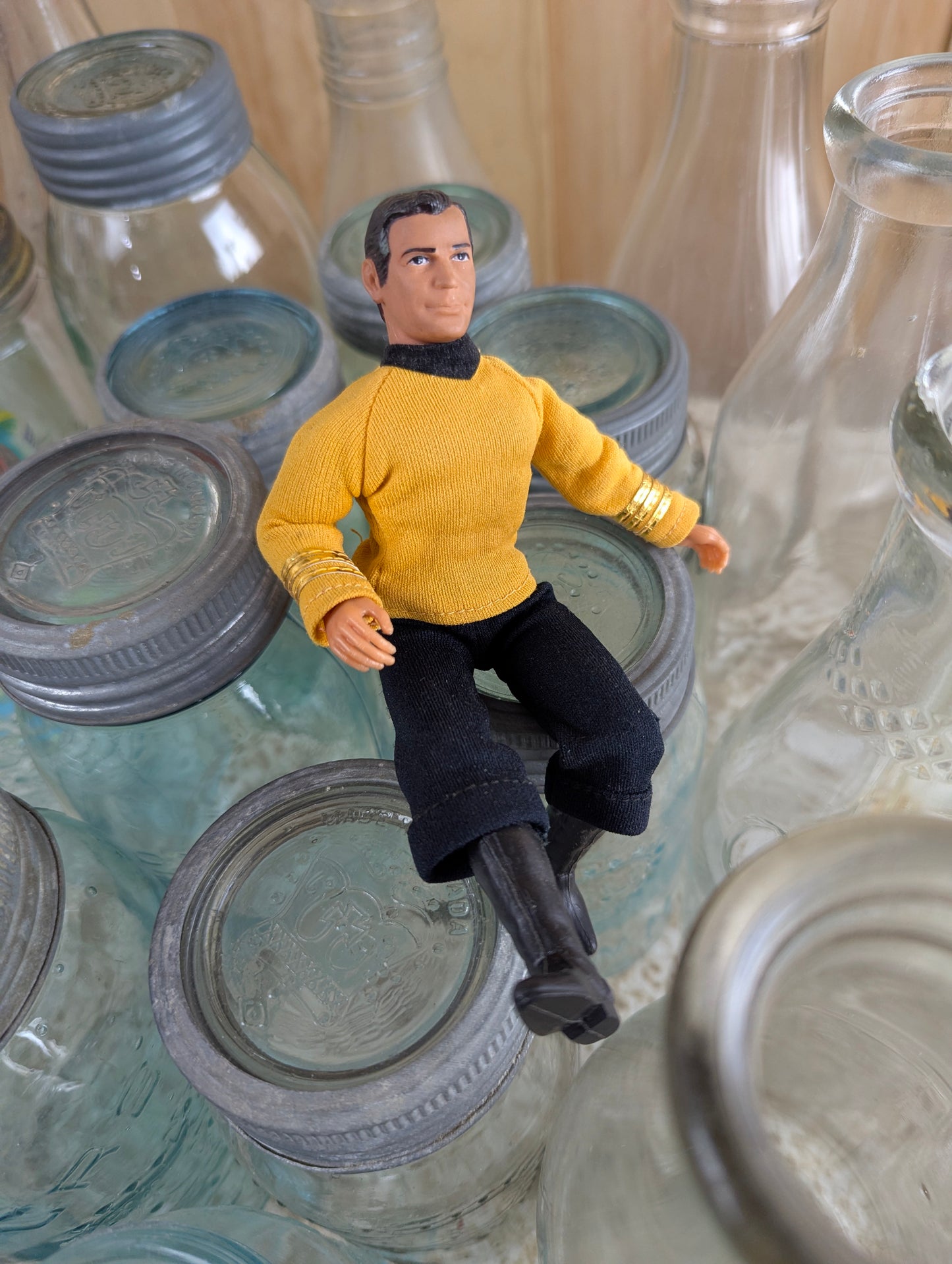 Vintage 1974 Mego Star Trek Captain Kirk Action Figure - view 4