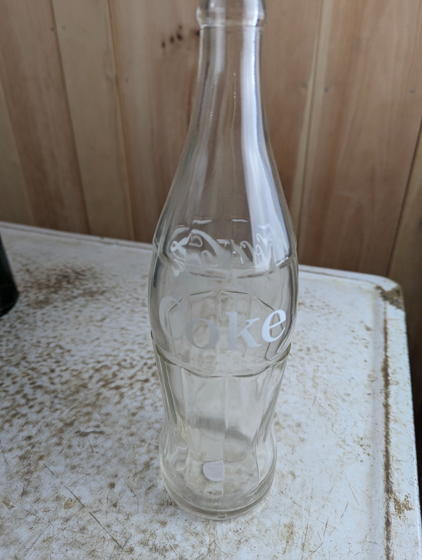 Vintage 26oz Coca-Cola ACL Soda Bottle - view 2