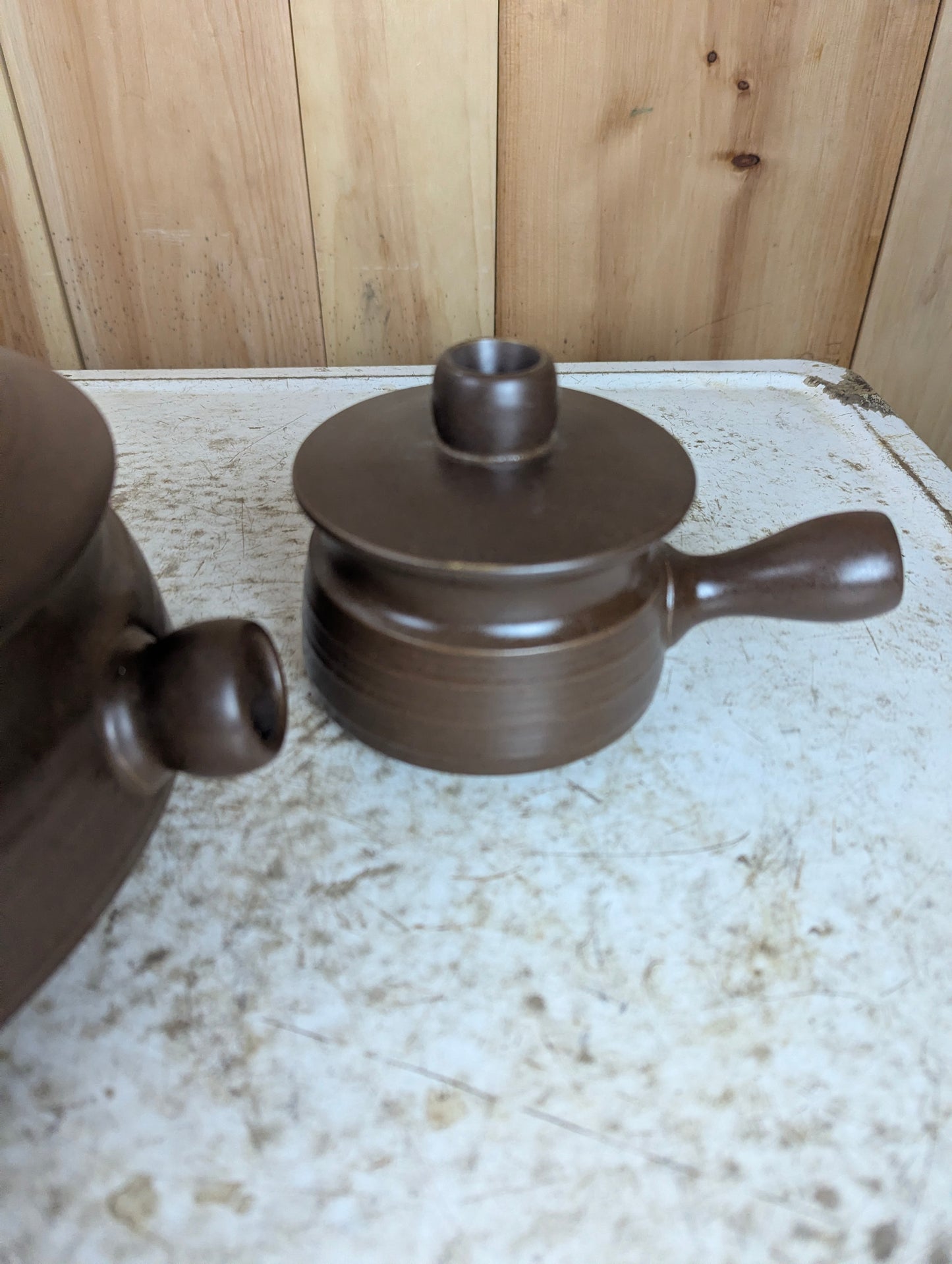 Vintage 3 Pc. Stoneware Casserole Lidded Dishes - view 4