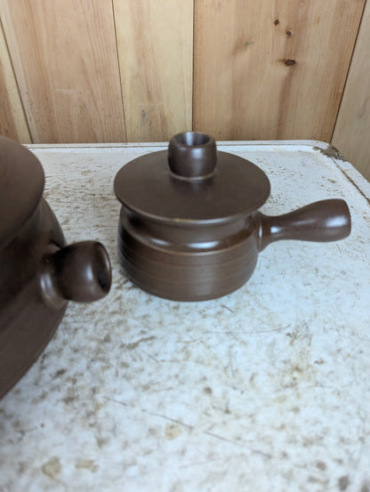 Vintage 3 Pc. Stoneware Casserole Lidded Dishes - view 4