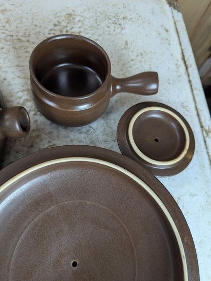 Vintage 3 Pc. Stoneware Casserole Lidded Dishes - view 6